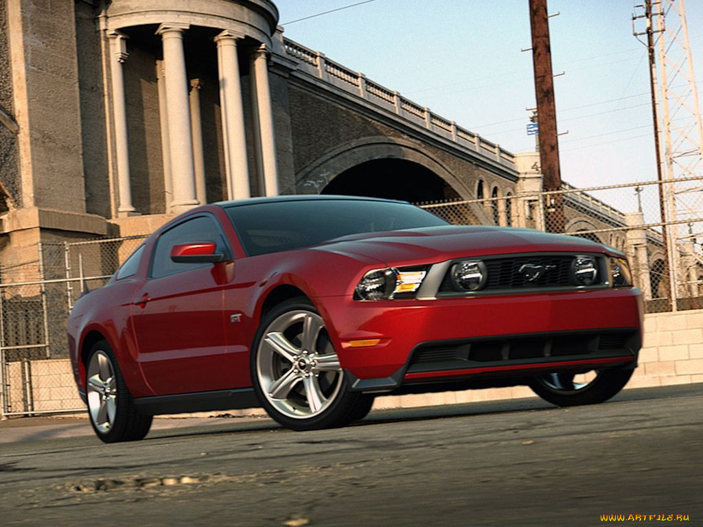 2010, ford, mustang, gt, 